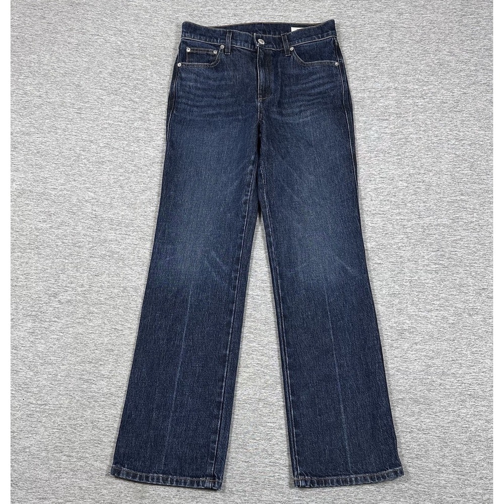 AYR Jeans Womens 27 Blue The Legend High Rise Straight Denim Made in LA